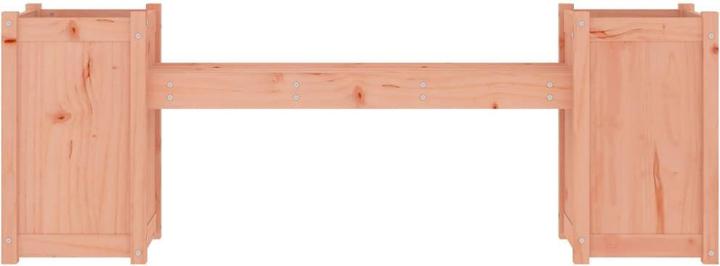 Produktbild vidaXL Gartenbank mit Pflanzkübeln