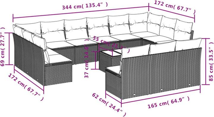 Produktbild vidaXL Lewis