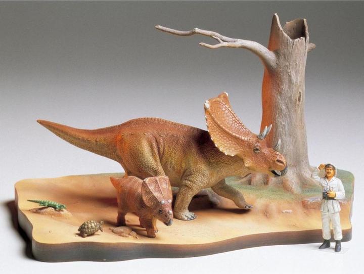 Produktbild Tamiya 300060101 - 1:35 Chasmosaurus Diorama Set