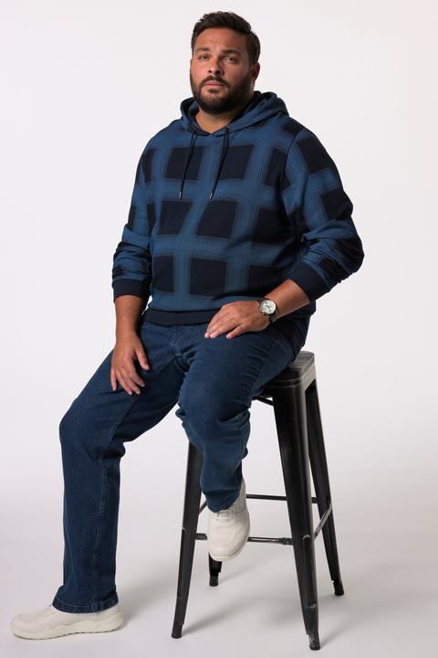 Actual product image Men+ Hoodie, Alloverprint, Kapuze (L)