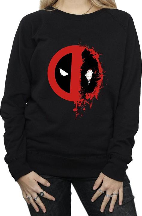 Image du produit - Sweat DEADPOOL SPLIT SPLAT LOGO - Femme (M)