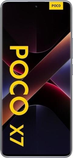 Actual product image Xiaomi Poco X7 (512 GB, Silver, 6.67", Dual SIM, 5G)
