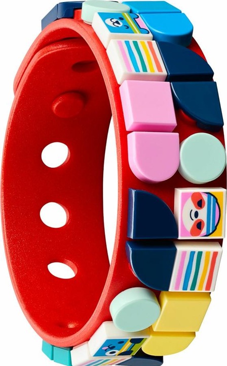 Produktbild LEGO Regenbogen Armband mit Anhängern (41953, LEGO Dots)