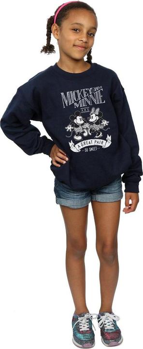 Produktbild Disney Mickey And Minnie Mouse Great Pair Sweatshirt Mädchen (152, 158)