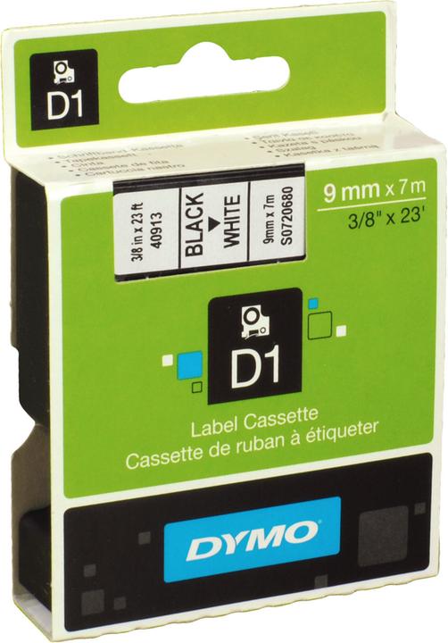 Productafbeelding Dymo S0720680 Standaardband (0.90 cm, Wit, Zwart)