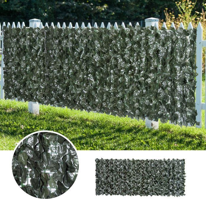 Produktbild Outsunny Sichtschutz Künstliche Hecke Wanddekoration (300 cm)