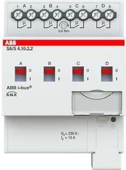 Actual product image ABB Switch actuator 4gang, 10A REG SA/S4.10.2.2 (Switch actuator)