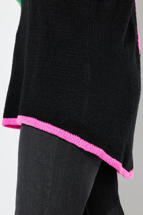 Produktbild Angel of Style Pullover, Loose Fit, Neon Rückenstern (56)