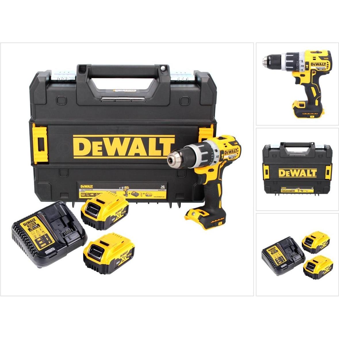 Thumbnail - DeWalt, Bohrmaschine + Akkuschrauber, Schlagbohrschrauber Set (Akkubetrieb)