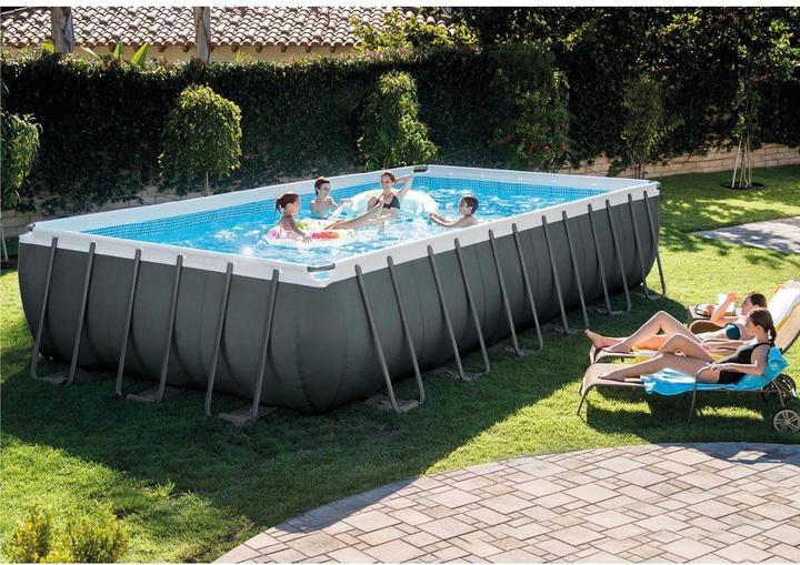 Actual product image Intex Pool Ultra Frame XTR Rect Set (732 x 366 x 132 cm)