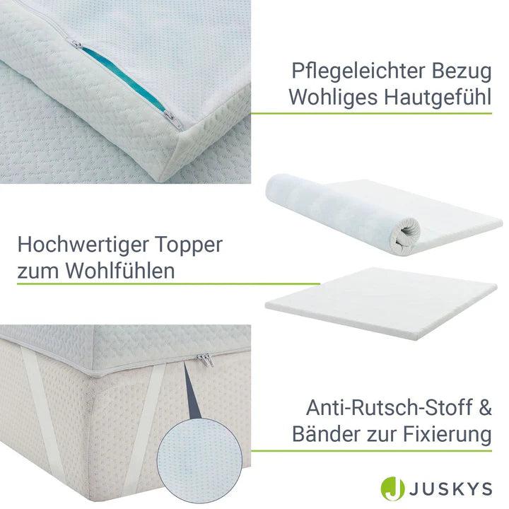 Produktbild Juskys Topper Memoryschaum (180 x 200 cm)
