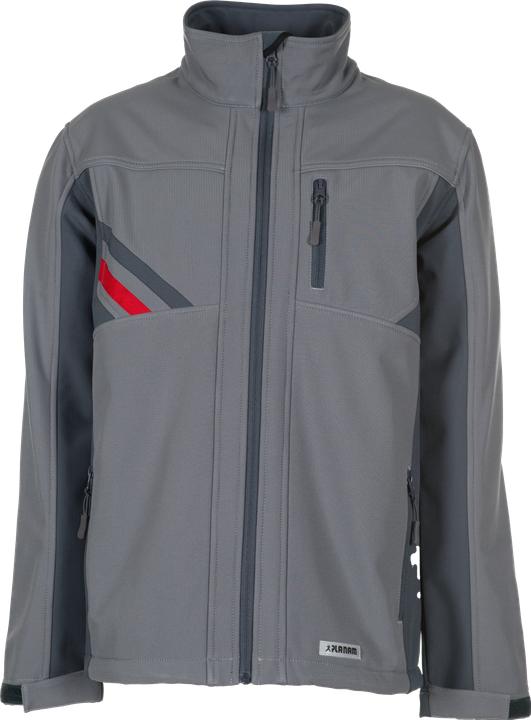 Immagine prodotto Planam Giacca softshell zinco/ardesia/rosso L XL (XL)