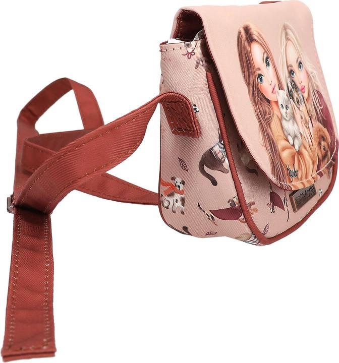 Actual product image Top Model TOPModel - Small Shoulder Bag FUR EVER FRIENDS - Powdery Pink and Copper - Small