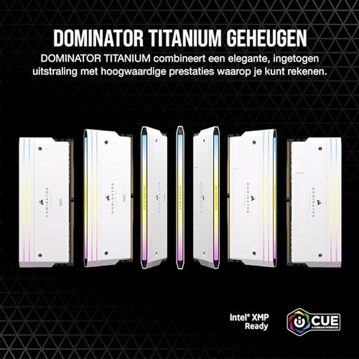 Image du produit Corsair Dominator Titanium (2 x 32GB, 6600 MHz, RAM DDR5, DIMM)