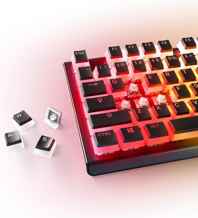 Produktbild SteelSeries PrismCAPS Keycaps, NOR, Black