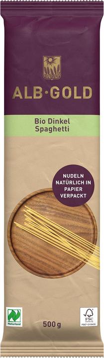 Actual product image Alb-Gold Spelt Spaghetti Organic (500 g)