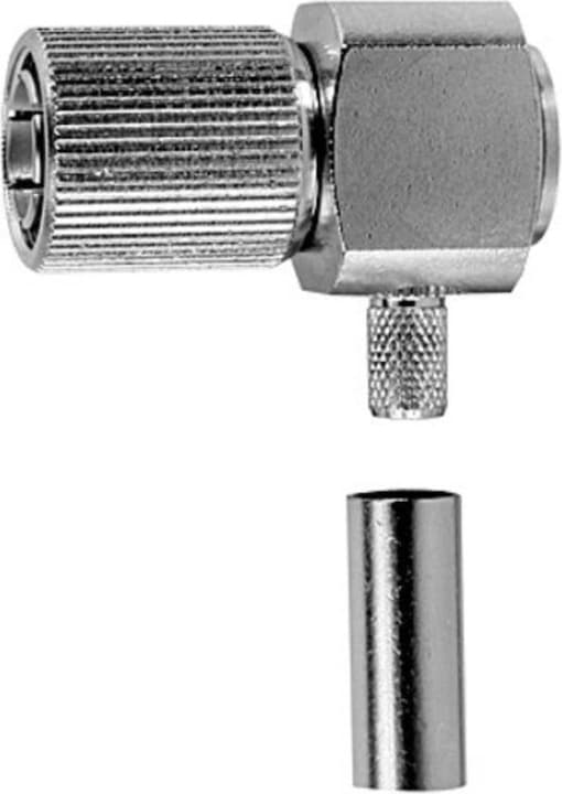 Produktbild Telegärtner 1.6/5.6 Kabelwinkelstecker Crimp G02 schraub, löt/crimp, G02 (RG-59B/U), a=26, b=13 (VE??)