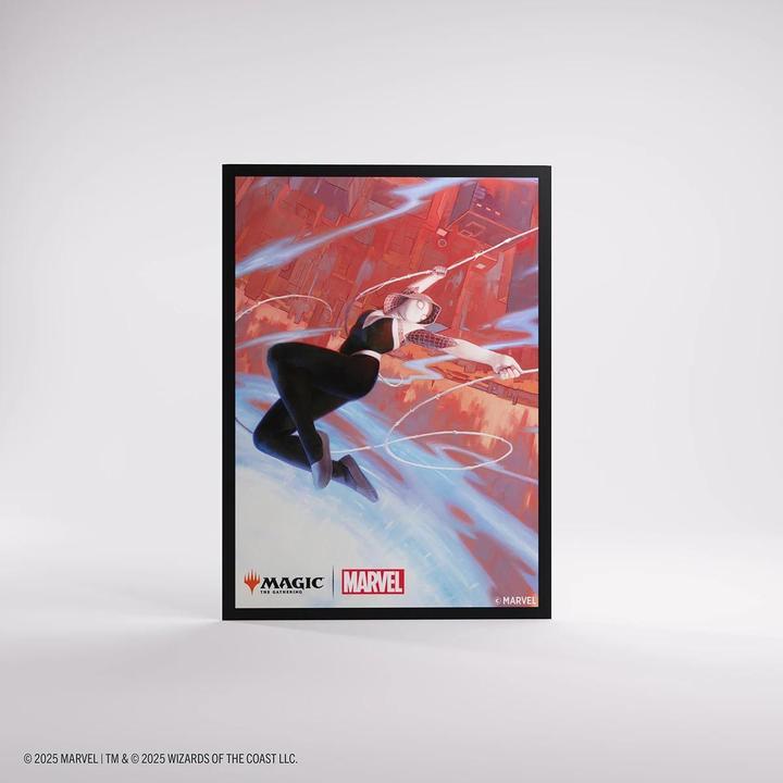 Actual product image Gamegenic - Magic: The Gathering | Marvel's Spider-Man Premium Art Sleeves - Spider-Gwen