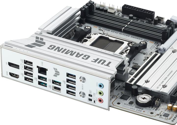 Produktbild ASUS MB TUF GAMING B850M-PLUS WIFI7 W (AM5, AMD B850, mATX)