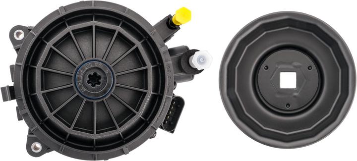 Actual product image HAZET Oil filter wrench 2169-11 ∙ Square, hollow 12.5 mm (1/2 inch) ∙ Outside 14-point profile ∙ 97…