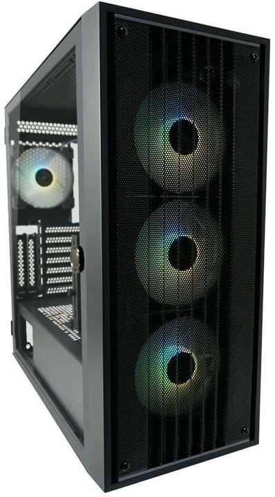 Produktbild LC-Power Geh?use Micro-ATX 810B black USB3.2/Audio,o.Netzteil (mATX, ATX, E-ATX, Mini-ITX)