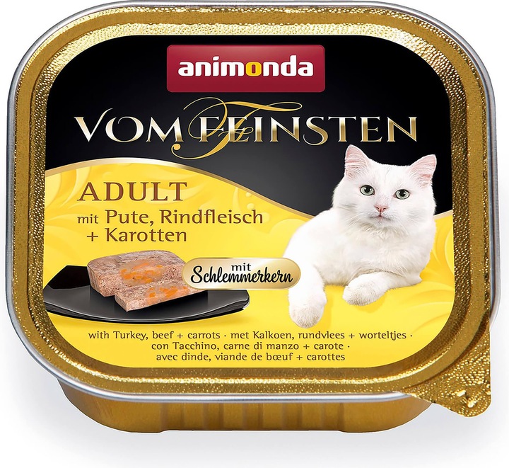Image du produit animonda Vom Feinsten 83263 Nourriture en boîte pour chats 100 g (Adulte, 1 pcs, 10032000 g)