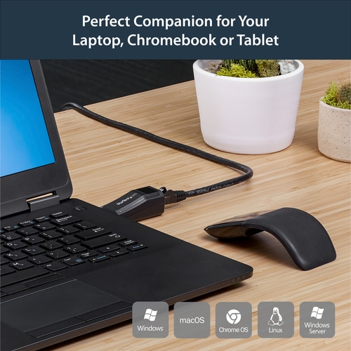 Actual product image StarTech USB 3.0 Gigabit Network Adapter (USB, RJ45 (1x))