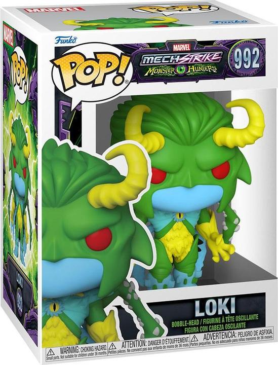 Actual product image Funko Pop! Marvel Monster Hunters : Loki (992)