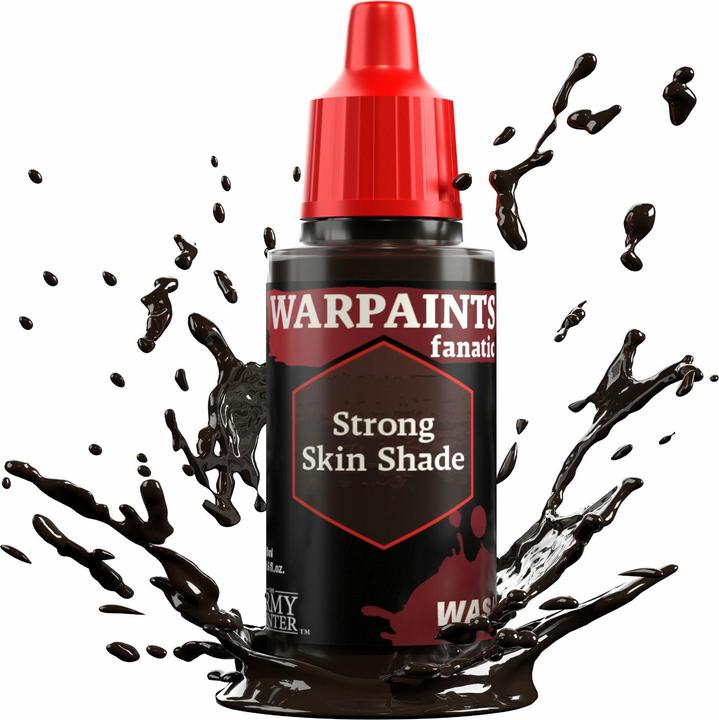 Produktbild The Army Painter Wash Warpaints Fanatic Wash: Strong Skin Shade 18 ml (Strong Skin Shade, 18 ml)