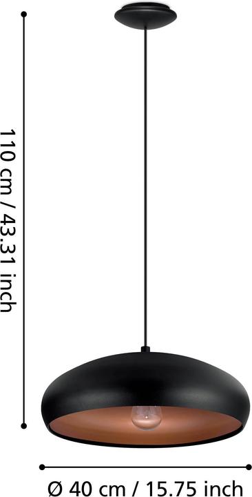 Produktbild EGLO Mogano 1 (E27)