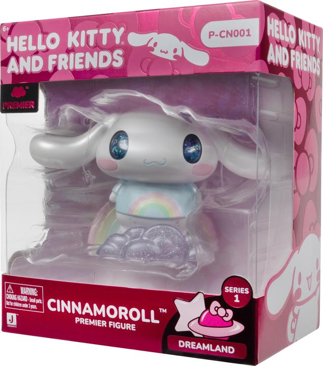 Actual product image Giochi Preziosi Hello Kitty Premier 4-Inch Figure – Cinnamoroll Edition, Collectible and Cinnamoroll Figurine, Detai