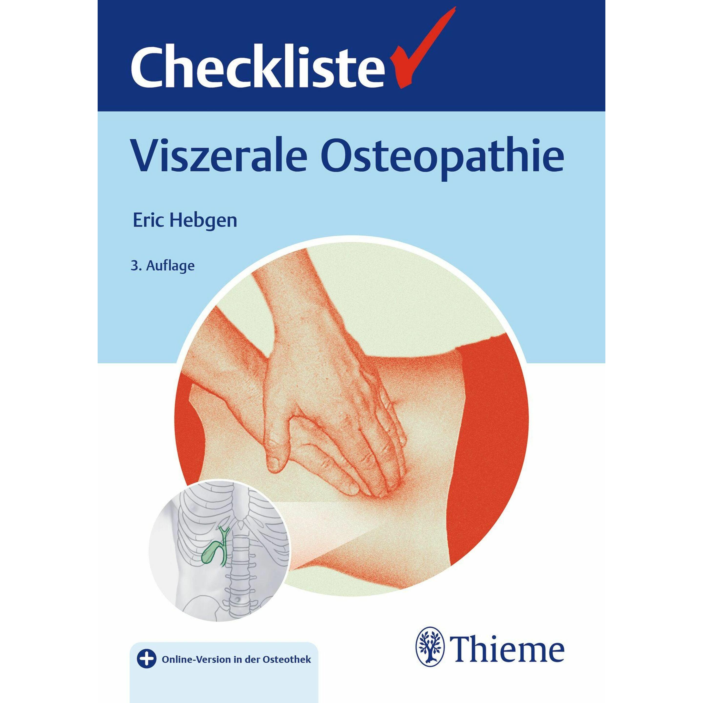Checkliste Viszerale Osteopathie, Fachbücher von Eric Hebgen