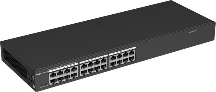Produktbild Ruijie 24-Port Gigabit Smart Switch, 24 Gigabit RJ45 Ports,19-inch Rack-mountable Steel Case (24 Ports)