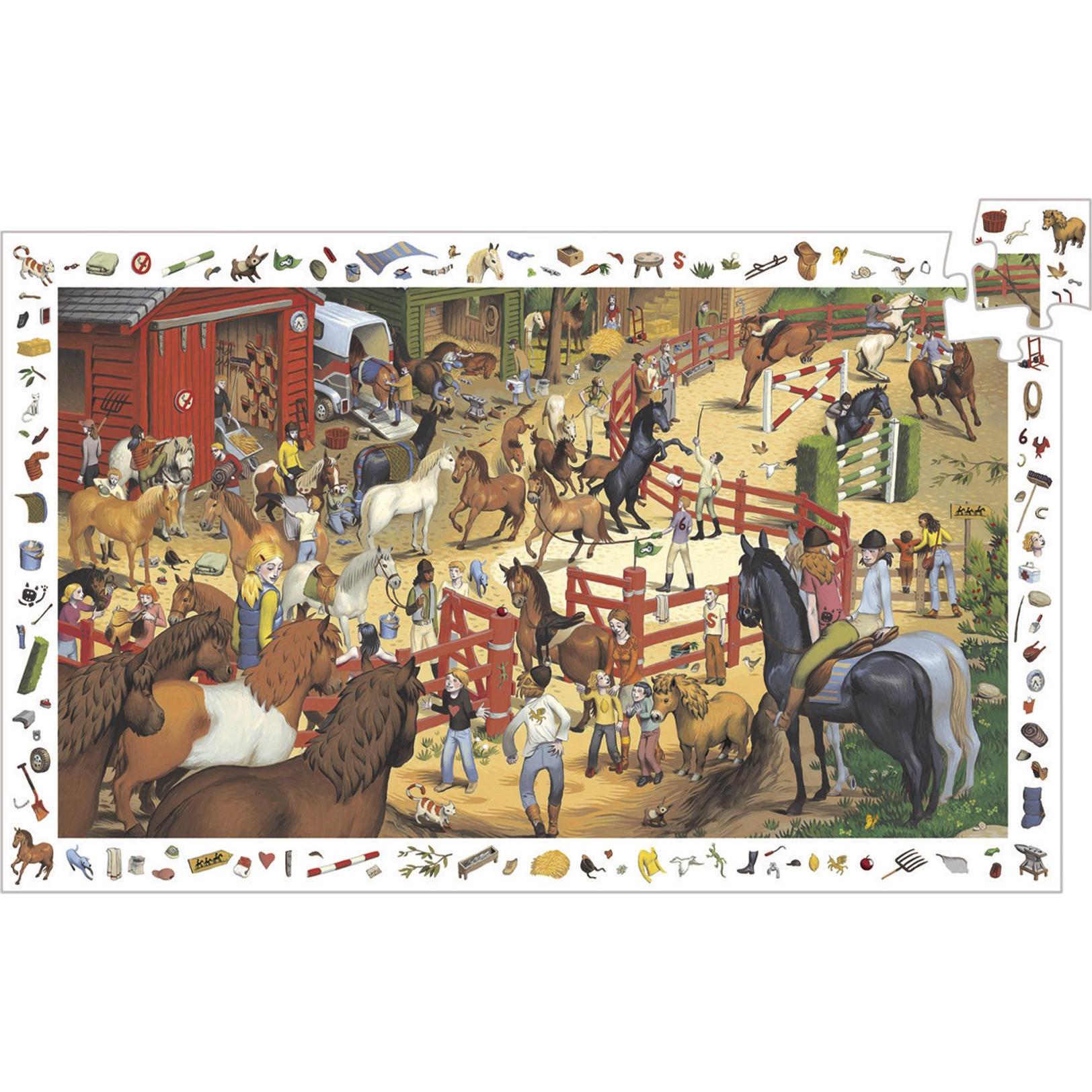 Djeco In der Reitschule (200 Teile)