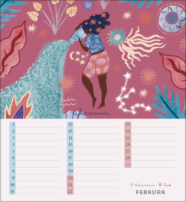 Produktbild Geburtstagskalender Sternzeichen