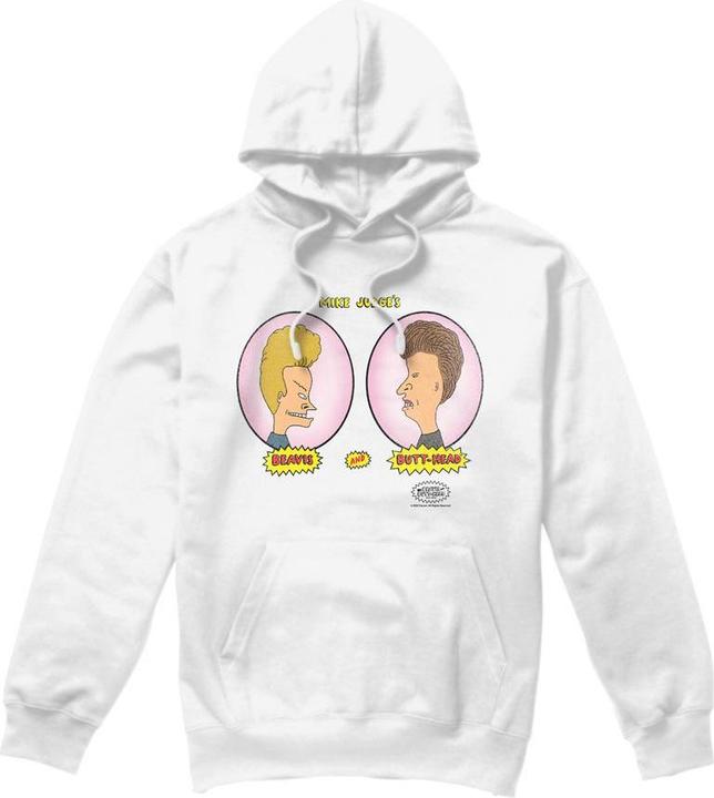 Produktbild Beavis and Butthead Heads In Ovals Kapuzenpullover (L)