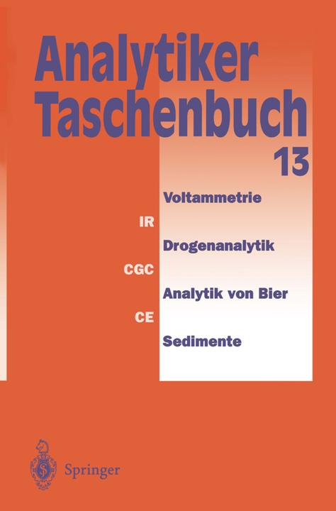 Produktbild Analytiker-Taschenbuch (Deutsch, 2012)