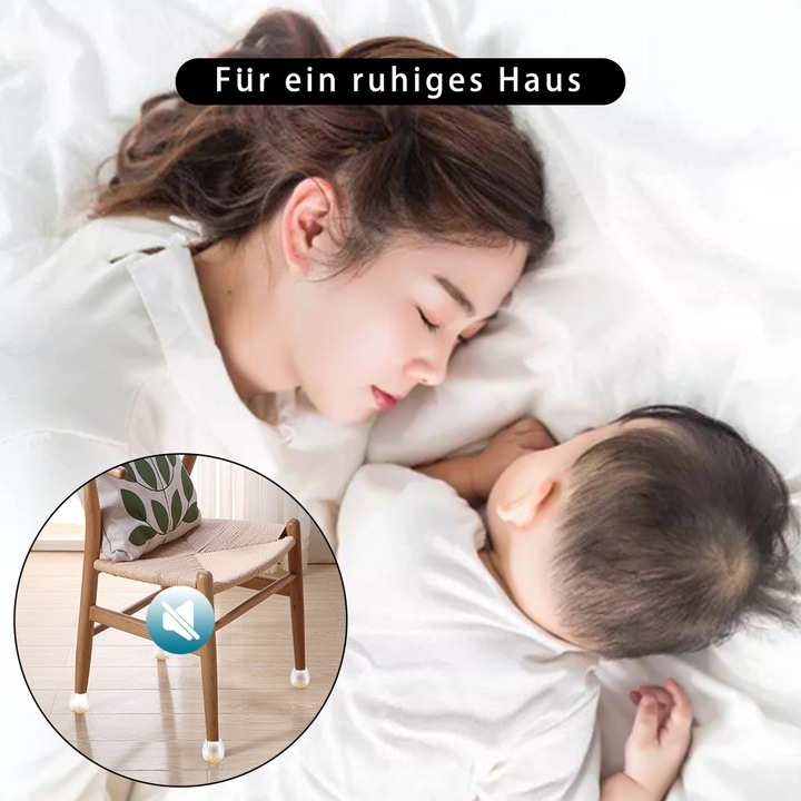Produktbild Intirilife Stuhlfusskappen (Steckgleiter, 40 Stück)