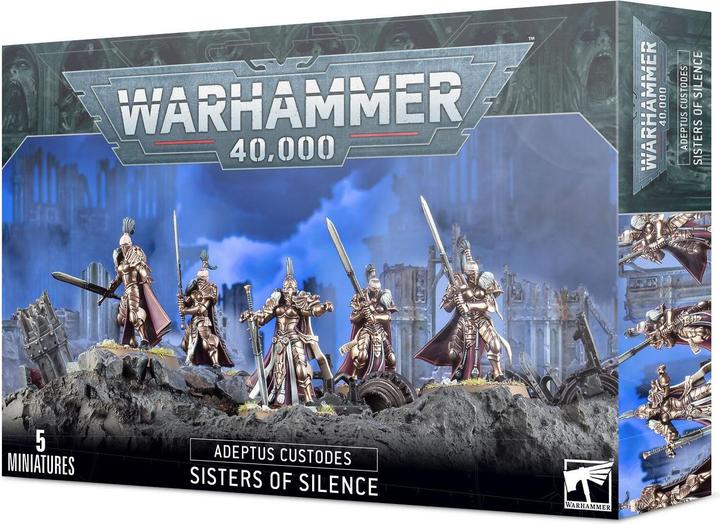 Games Workshop Warhammer 40,000 - Adeptus Custodes Sisters of Silence (Plastic)