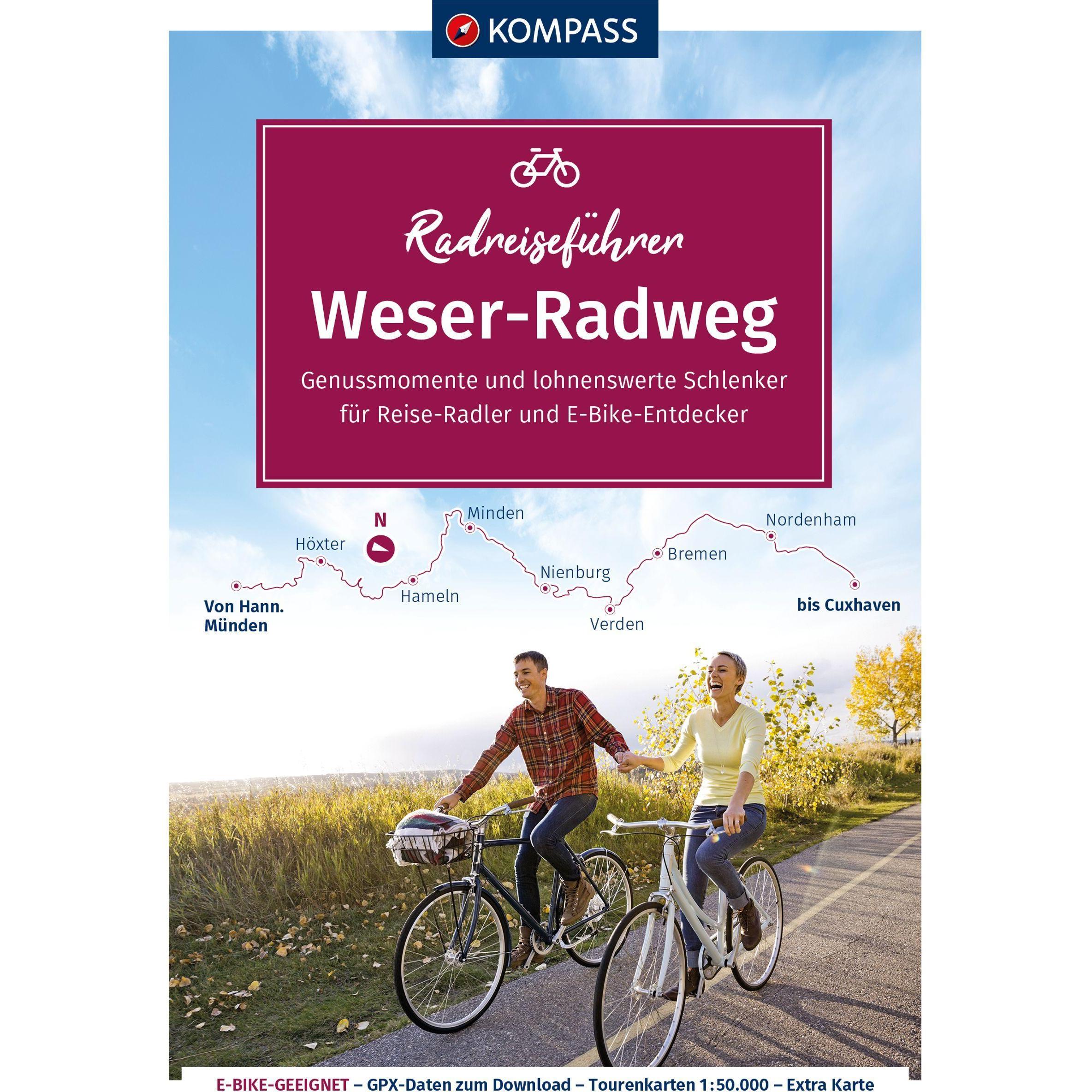 Radreiseführer Weser-Radweg, Ratgeber von Ralf Enke