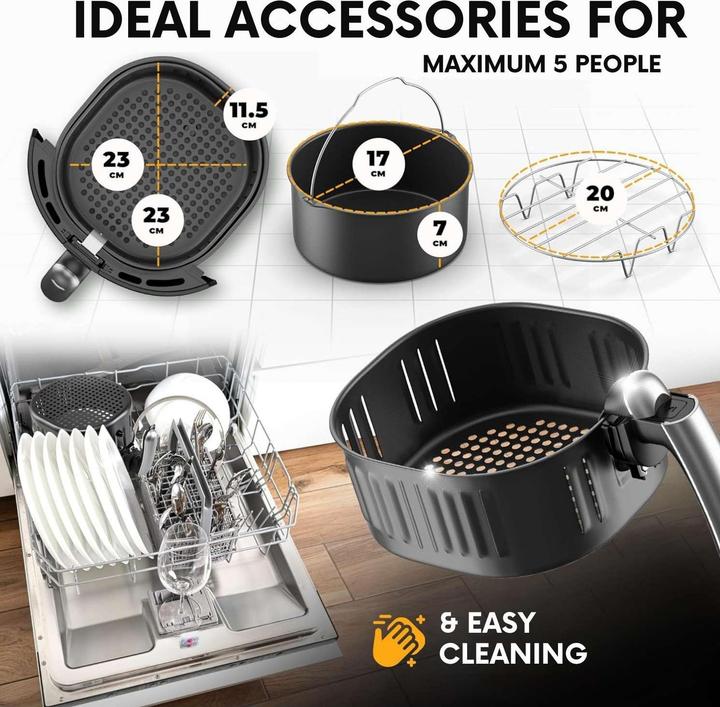 Produktbild Stillstern Heissluftfritteuse 5L