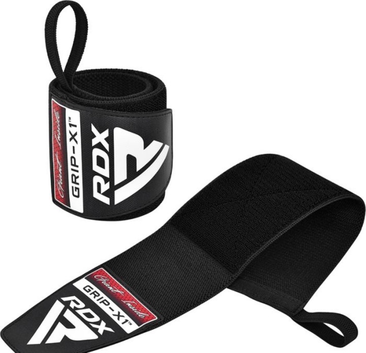 Produktbild Rdx W3 Gewichtheber Handgelenkbandage Mit Daumenschlaufen (One Size)