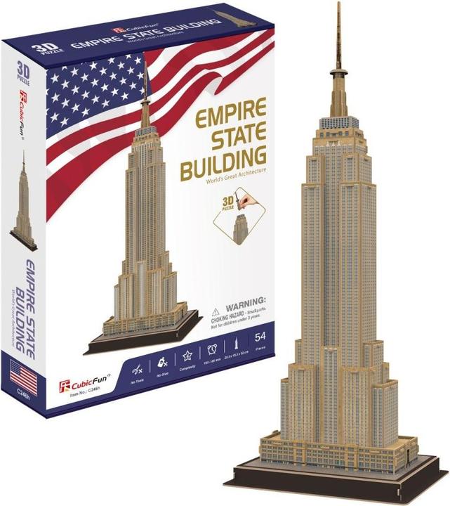 Produktbild Cubicfun Empire State Building 3D-Puzzle 54 Teile (54 Teile)