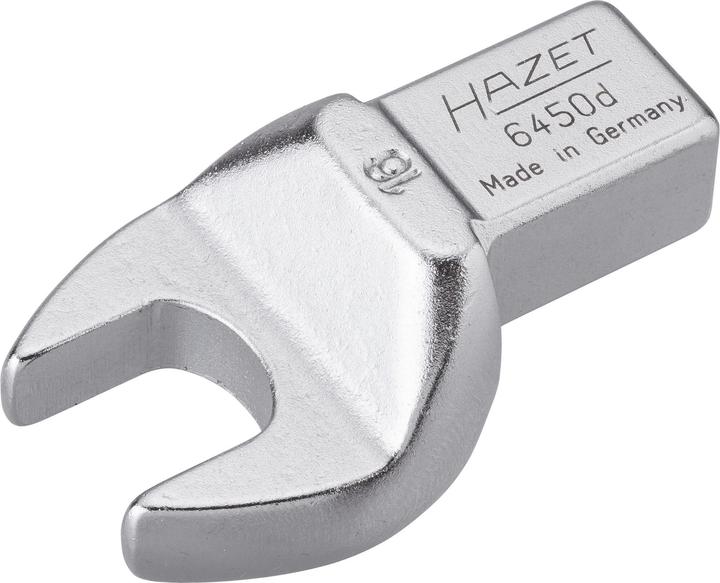 Produktbild HAZET Einsteck-Maulschlüssel 6450D-16 ∙ Einsteck-Vierkant 14 x 18 mm ∙ Aussen Sechskant Profil ∙ 16 …
