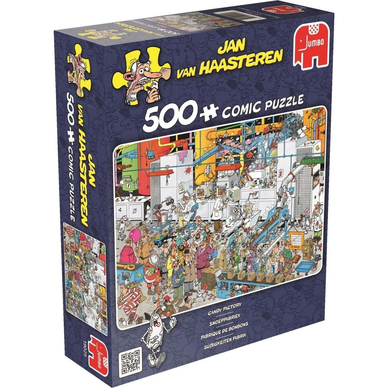 Thumbnail - Jumbo Jan van Haasteren-Süssigkeiten-Fabrik (500 Teile)
