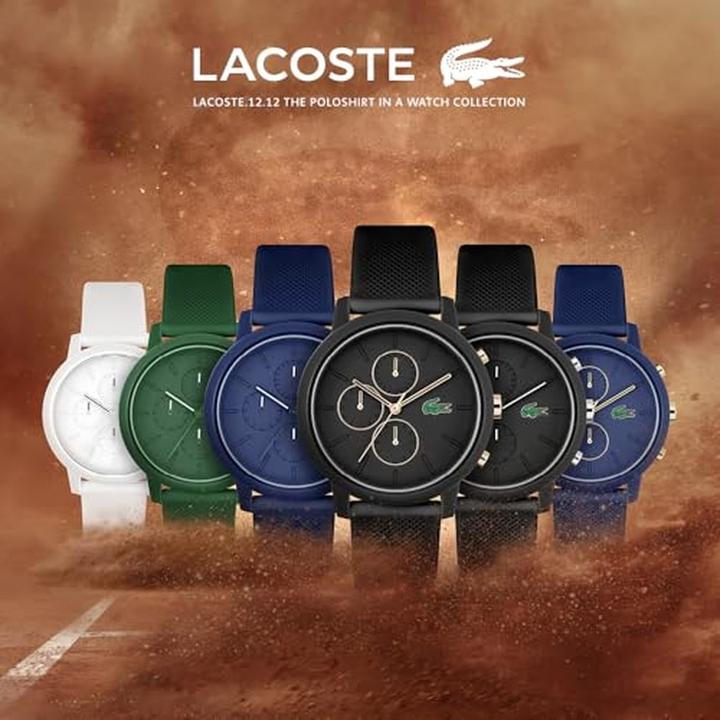 Produktbild Lacoste 2011248 12.12 Chrono Unisex Uhr 42mm 5ATM (Chronograph)