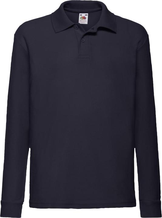 Produktbild Fruit of the Loom Poloshirt Langärmlig (152, 158)