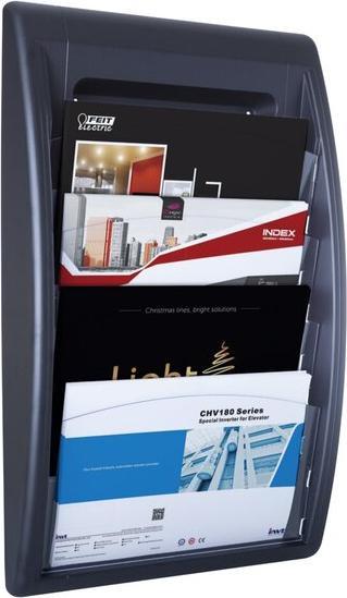 Productafbeelding Paperflow Brochure wandhouder Quickfit, DIN A4 liggend (DIN A4 liggend)