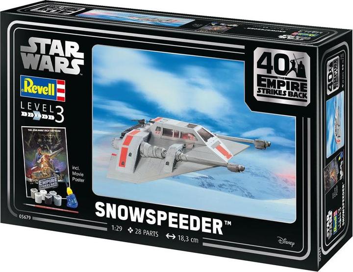 Image du produit Revell 05679 Star Wars Snowspeeder 40th Anniversary Science Fiction kit 1:29