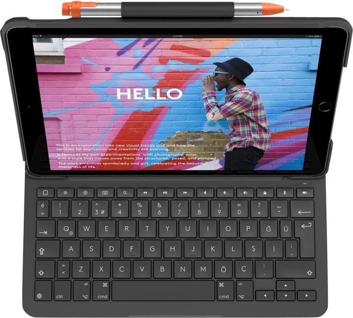 Produktbild Logitech Slim Folio (DE, iPad 2022 (10. Gen))